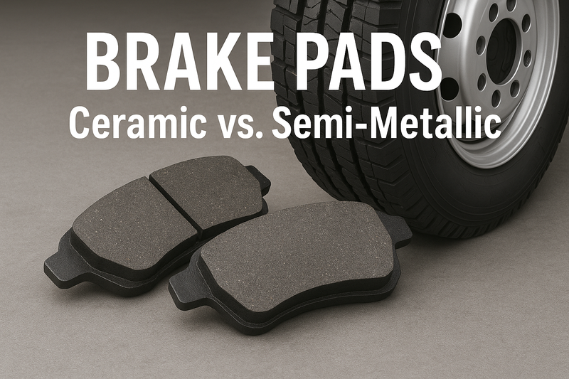 Ceramic vs. Semi-Metallic: Best Brake Pads for Daily, Towing, and Off-Road in Utah