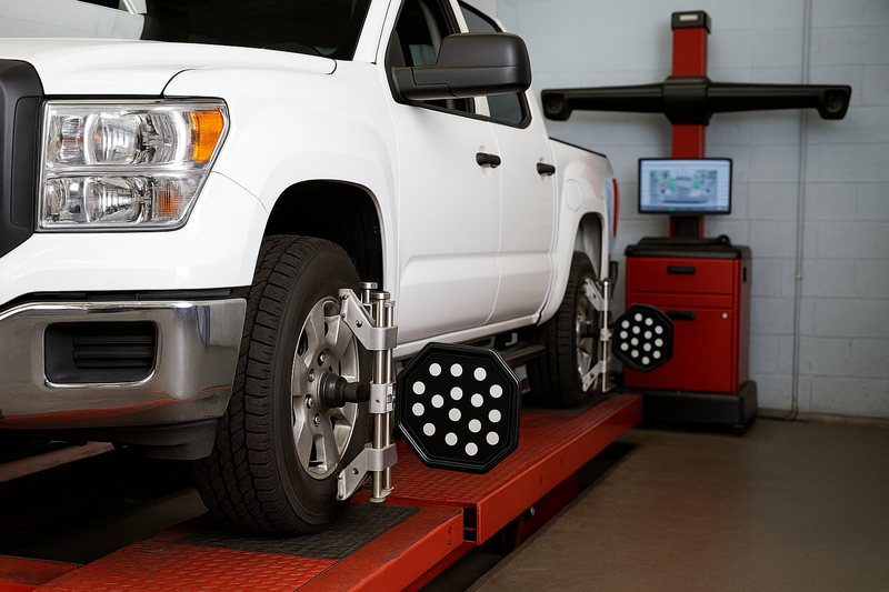 Truck Alignment + Brakes: The Combo That Saves Tires and Stopping Distance in Utah