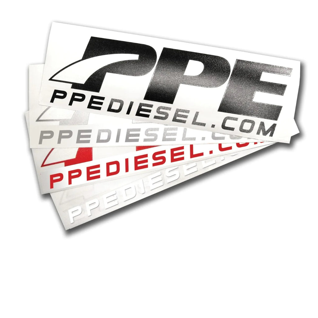 PPE Sticker Small 8.5x2.5 PPE Diesel