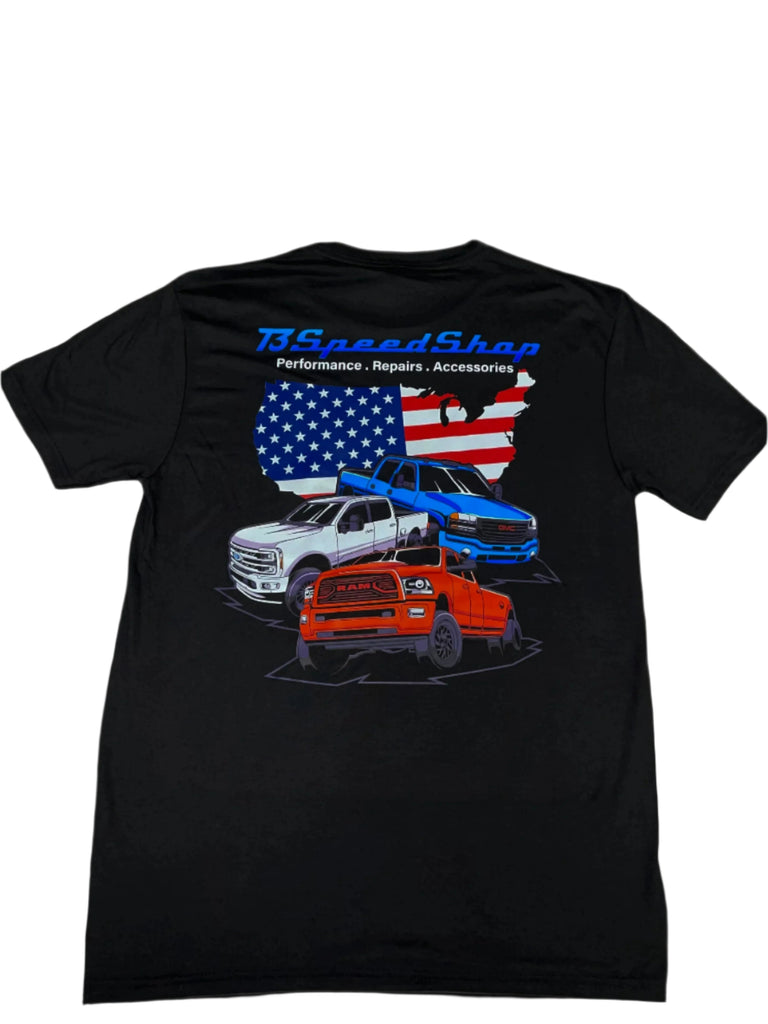 T3 SPEED SHOP SHORT SLEEVE T-SHIRT