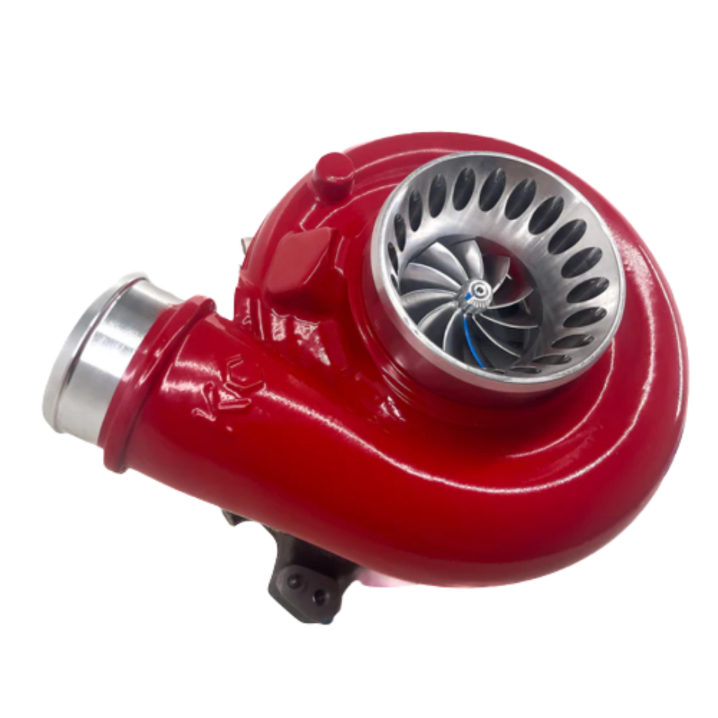 KC Jetfire Stage 1 Turbo (10 Blade, SPECIAL COVER - 6.0 Powerstroke (2003)