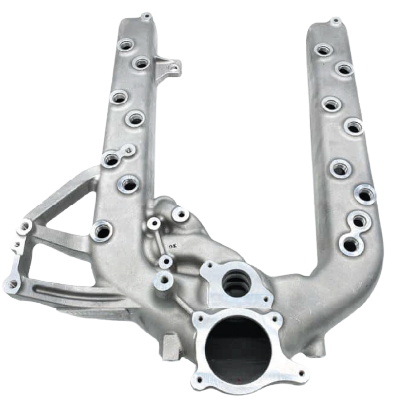6.0 S2R Ported Intake Manifold- Blue Gloss